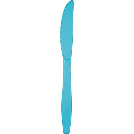 Touch Of Color Bermuda Blue Plastic Knives, 7.5", 288PK 010618